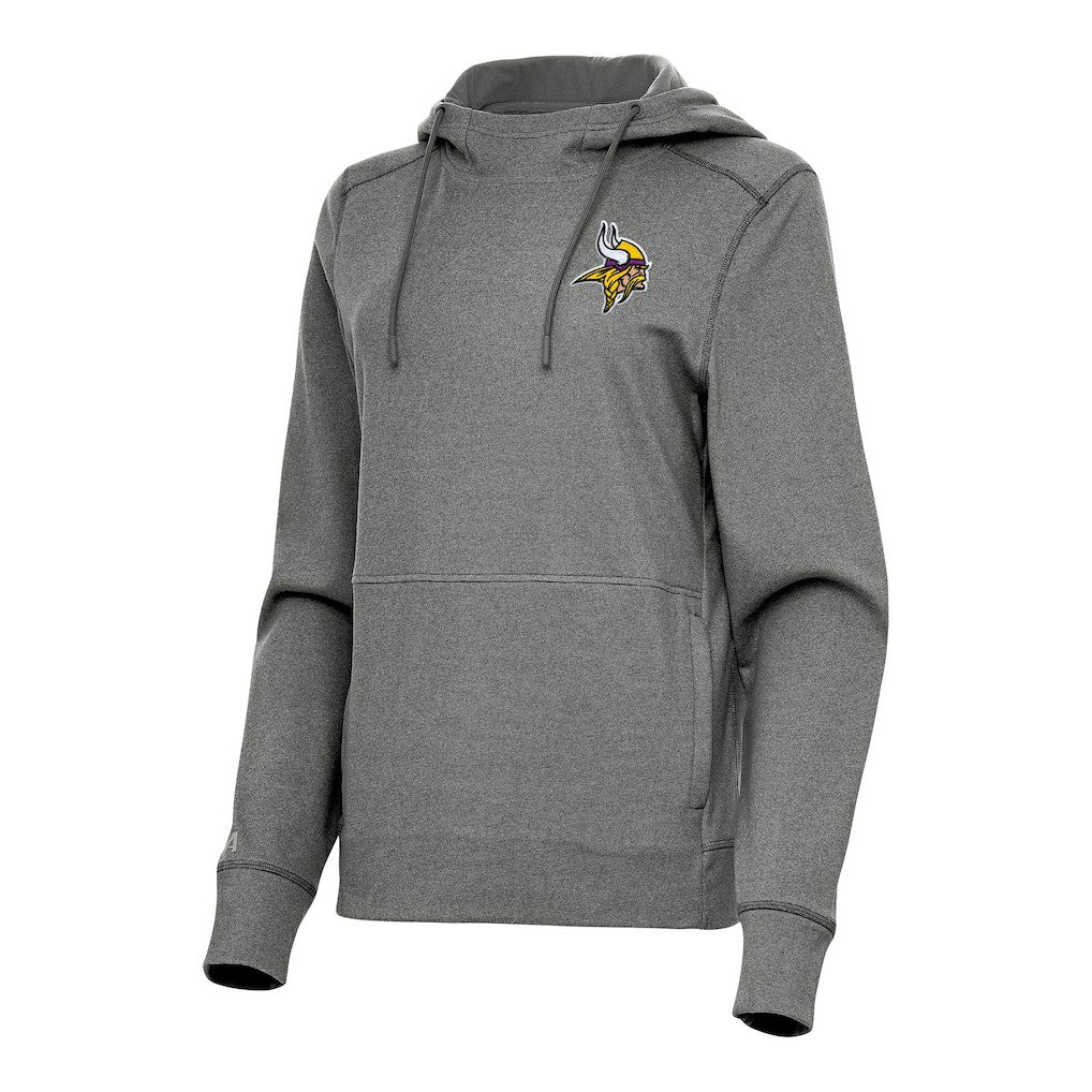 Minnesota Vikings Antigua Women's Justice Pullover Hoodie | NFL Hot