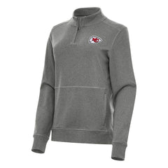 Kansas City Chiefs Antigua Women's Crush Quarter-Zip Jacket | NFL New