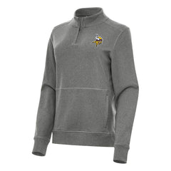 Minnesota Vikings Antigua Women's Crush Quarter-Zip Jacket | NFL Discount