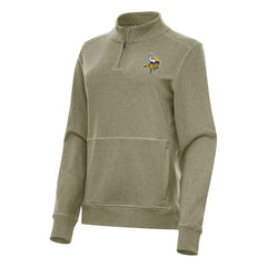 Minnesota Vikings Antigua Women's Crush Quarter-Zip Jacket | NFL Hot