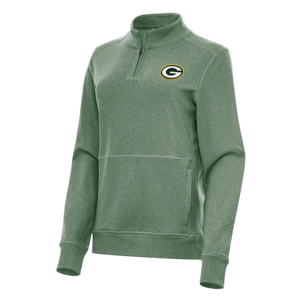 Green Bay Packers Antigua Women's Crush Quarter-Zip Jacket | NFL Near me