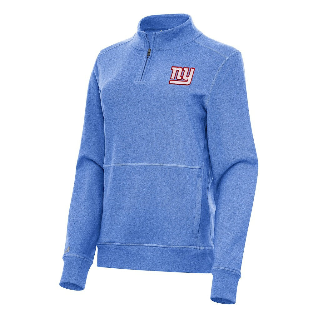 New York Giants Antigua Women's Crush Quarter-Zip Jacket | NFL Discount