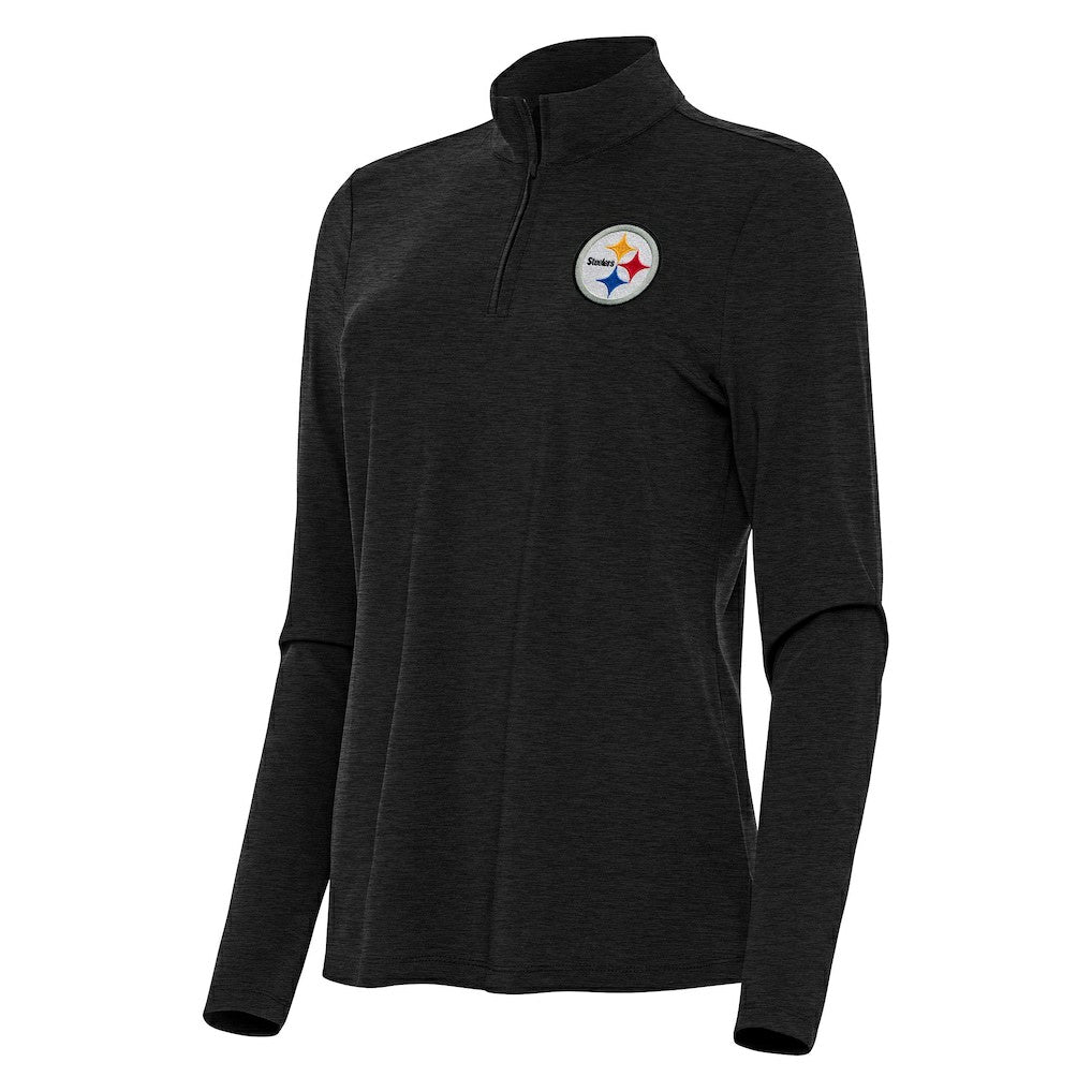 Pittsburgh Steelers Antigua Women's Bright Quarter-Zip Sweatshirt | NFL Hot