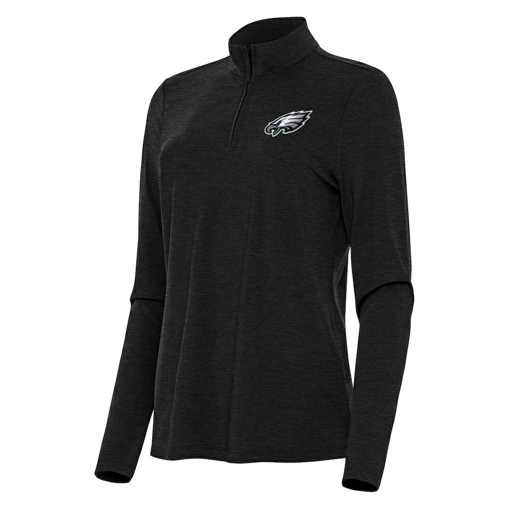 Philadelphia Eagles Antigua Women's Bright Quarter-Zip Sweatshirt | NFL On sale