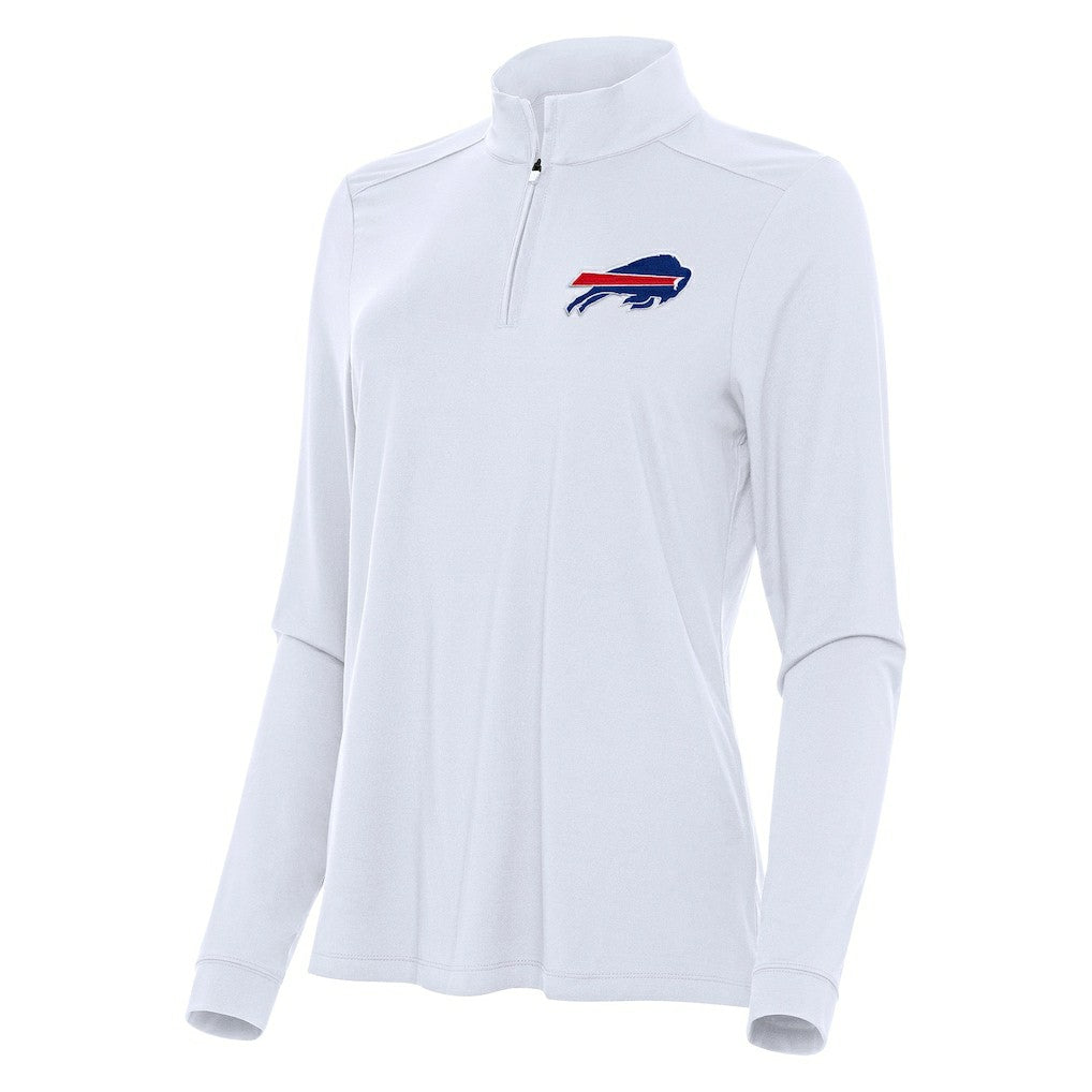 Buffalo Bills Antigua Women's Intent Quarter-Zip Sweatshirt | NFL Sale