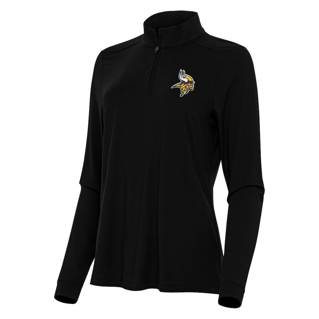 Minnesota Vikings Antigua Women's Intent Quarter-Zip Sweatshirt | NFL Sale