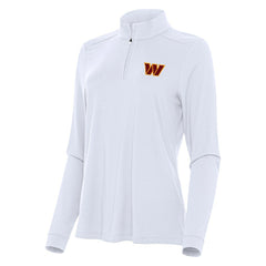 Washington Commanders Antigua Women's Intent Quarter-Zip Sweatshirt | NFL US
