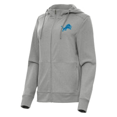 Detroit Lions Antigua Women's Seeker Full-Zip Hoodie Jacket | NFL US