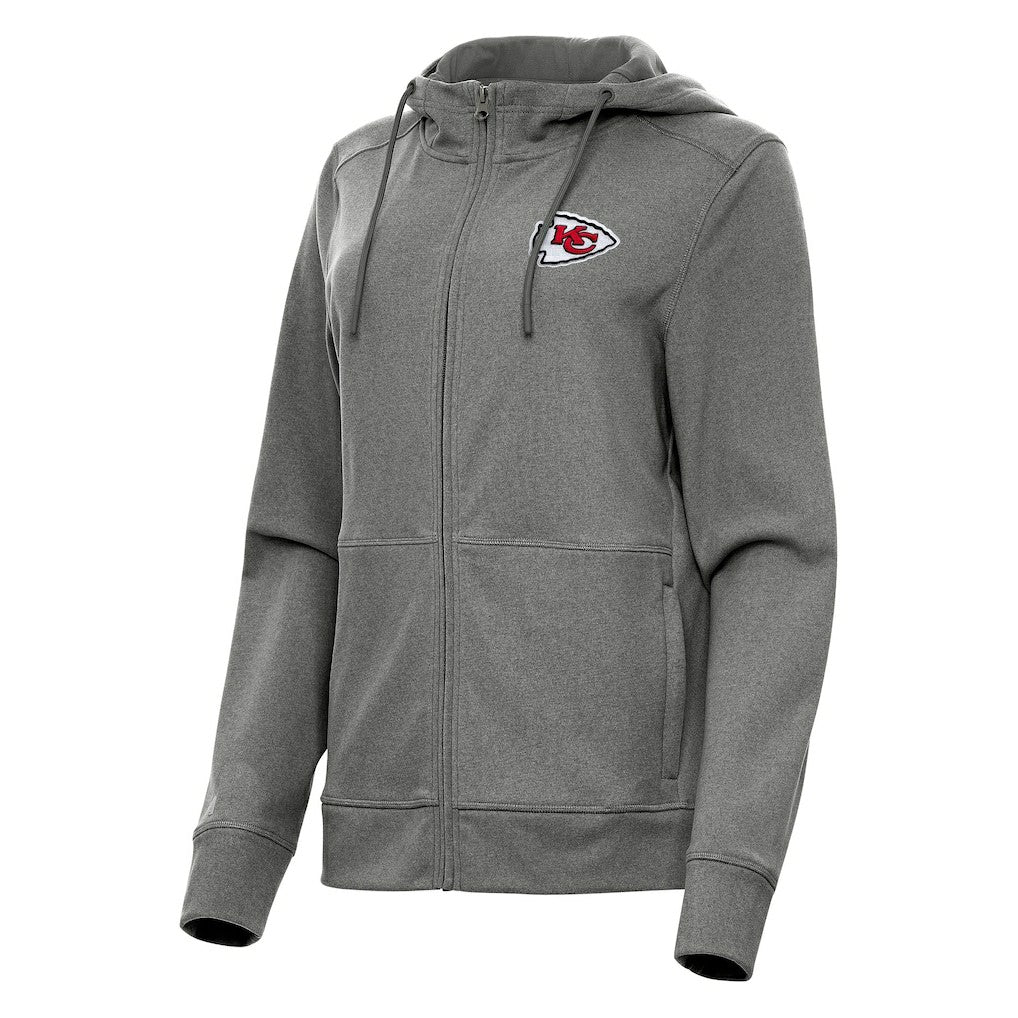 Kansas City Chiefs Antigua Women's Seeker Full-Zip Hoodie Jacket | NFL US
