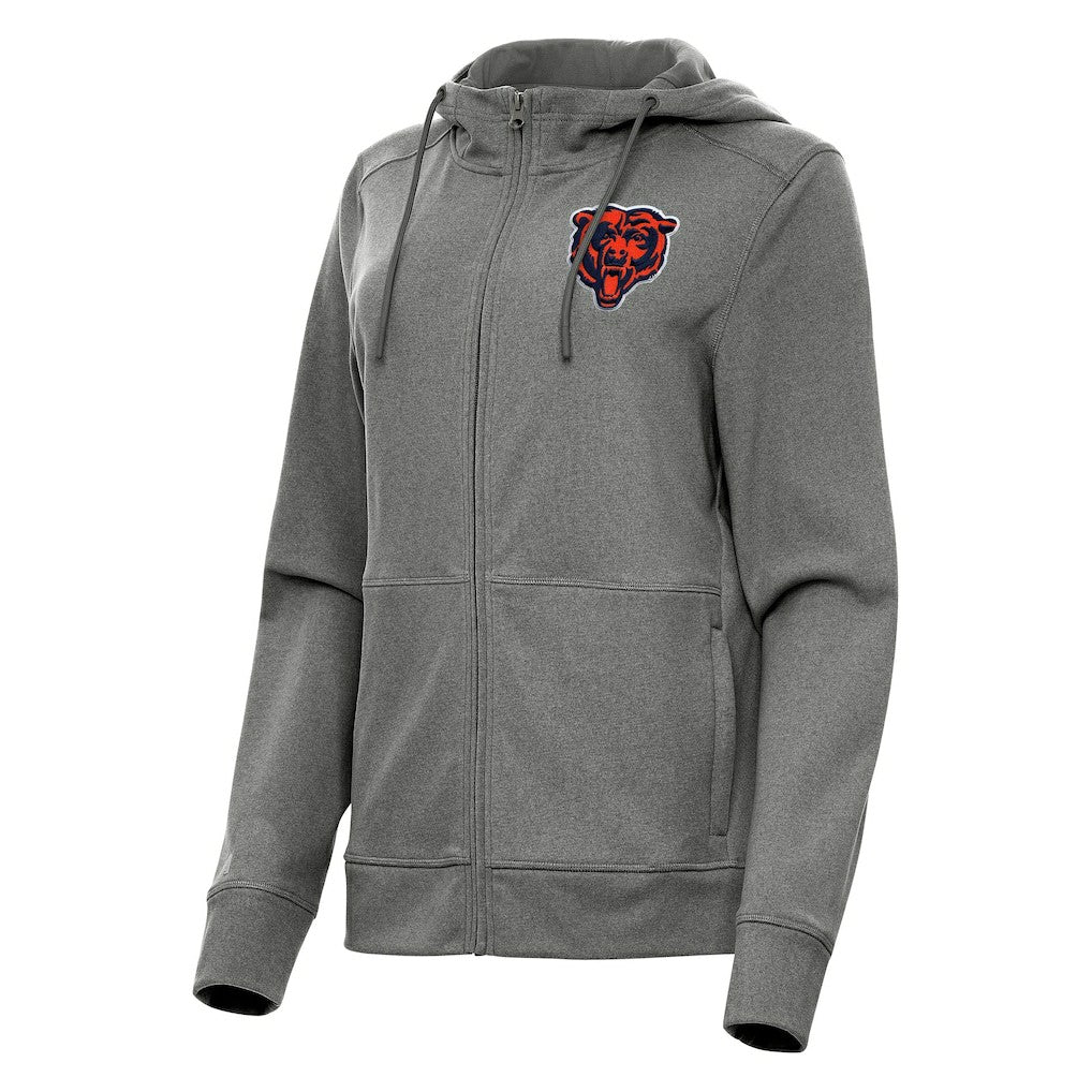 Chicago Bears Antigua Women's Seeker Full-Zip Hoodie Jacket | NFL New