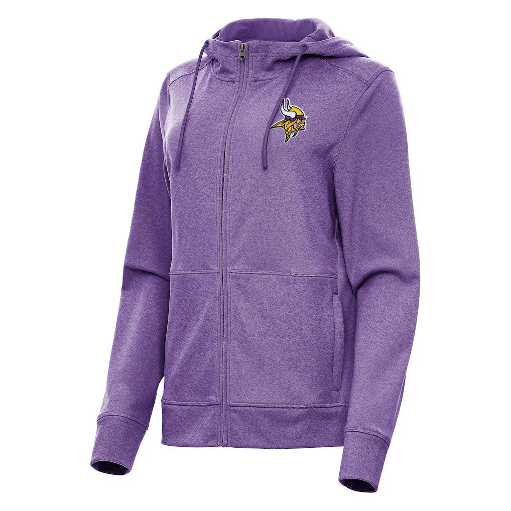 Minnesota Vikings Antigua Women's Seeker Full-Zip Hoodie Jacket | NFL Near me