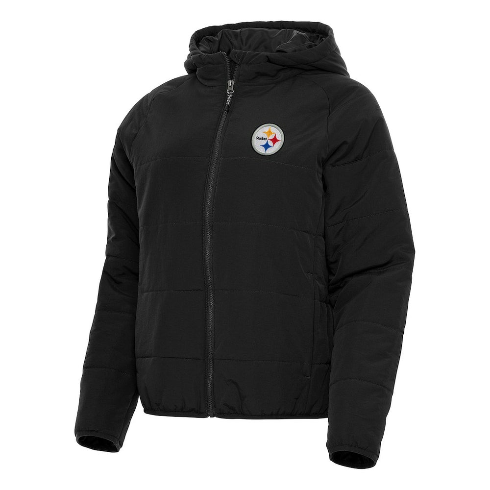 Pittsburgh Steelers Antigua Women's Universe Full-Zip Hoodie Jacket | NFL Outlet