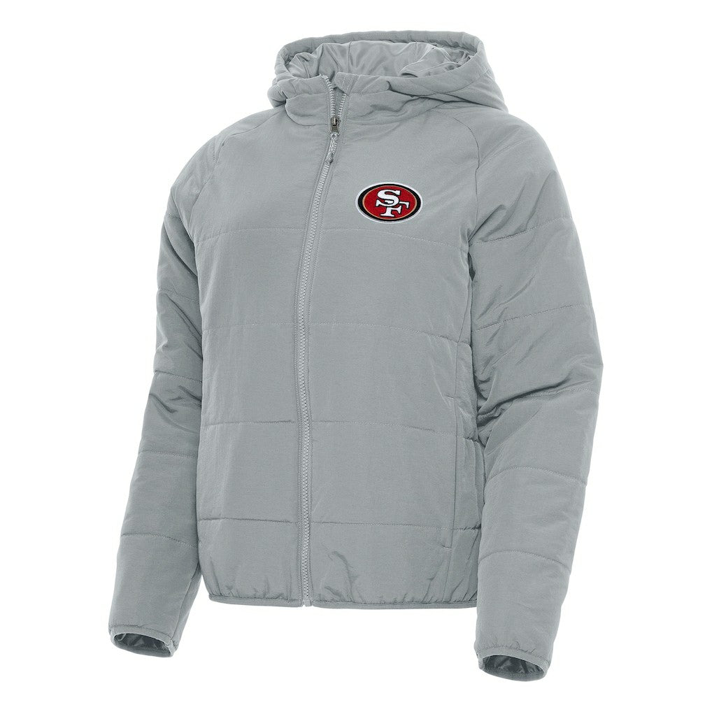San Francisco 49ers Antigua Women's Universe Full-Zip Hoodie Jacket | NFL Near me