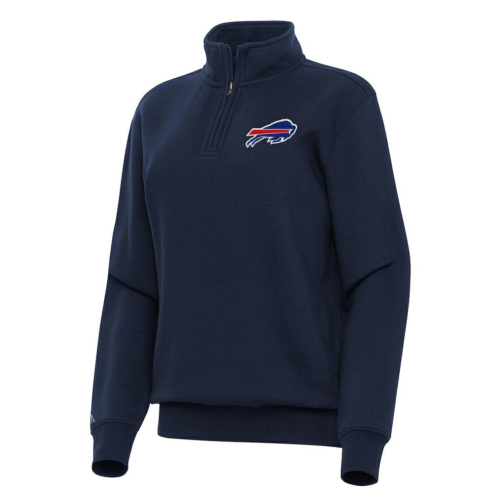 Buffalo Bills Antigua Women's Victory Quarter-Zip Top | NFL US