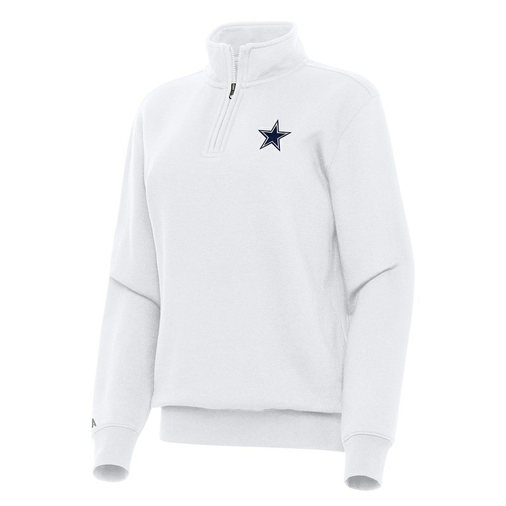 Dallas Cowboys Antigua Women's Victory Quarter-Zip Top | NFL New