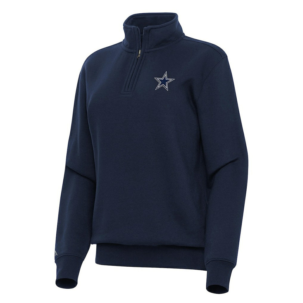 Dallas Cowboys Antigua Women's Victory Quarter-Zip Top | NFL US