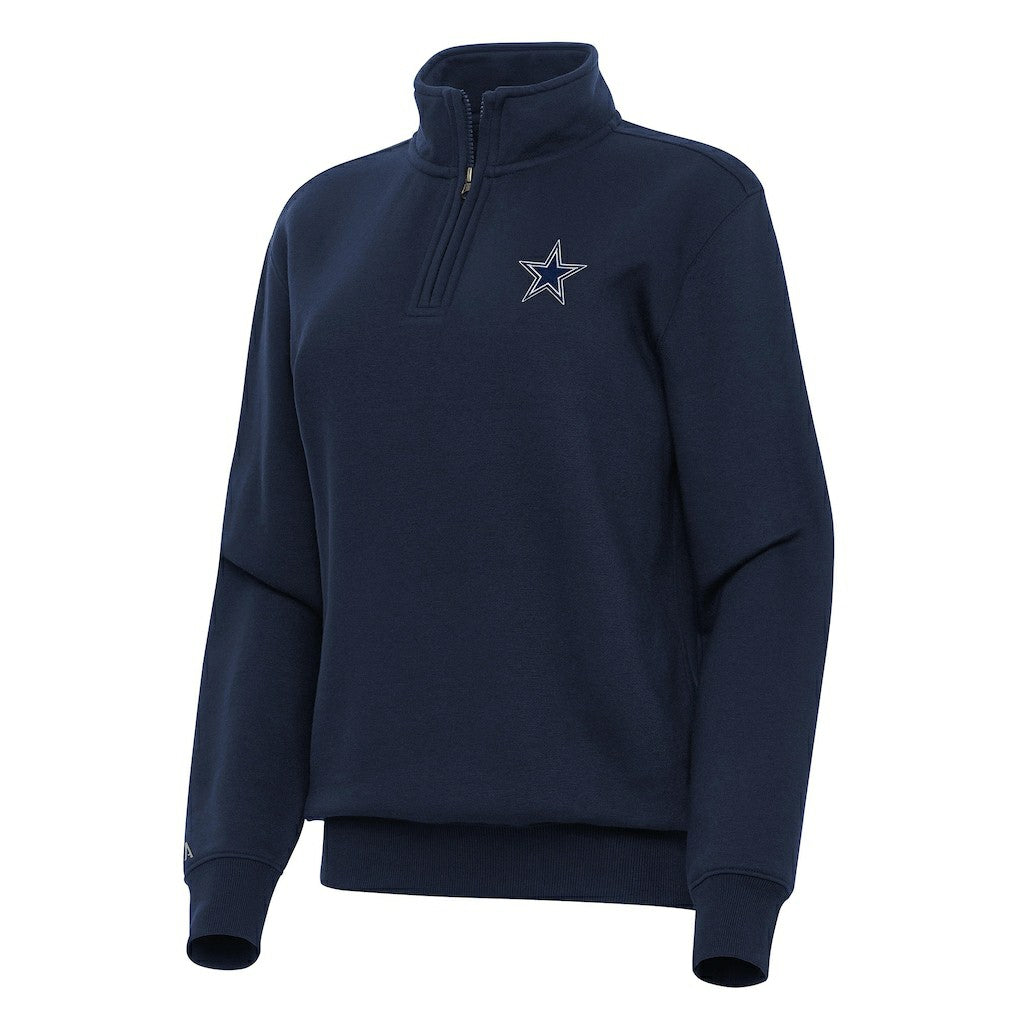 Dallas Cowboys Antigua Women's Victory Quarter-Zip Top | NFL US