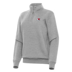 Kansas City Chiefs Antigua Women's Victory Quarter-Zip Top | NFL Hot