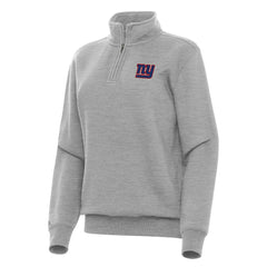 New York Giants Antigua Women's Victory Quarter-Zip Top | NFL Sale