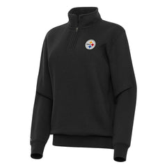 Pittsburgh Steelers Antigua Women's Victory Quarter-Zip Top | NFL Near me