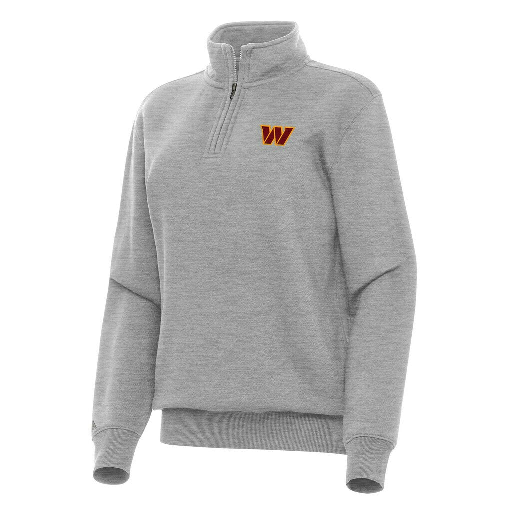 Washington Commanders Antigua Women's Victory Quarter-Zip Top | NFL Sale