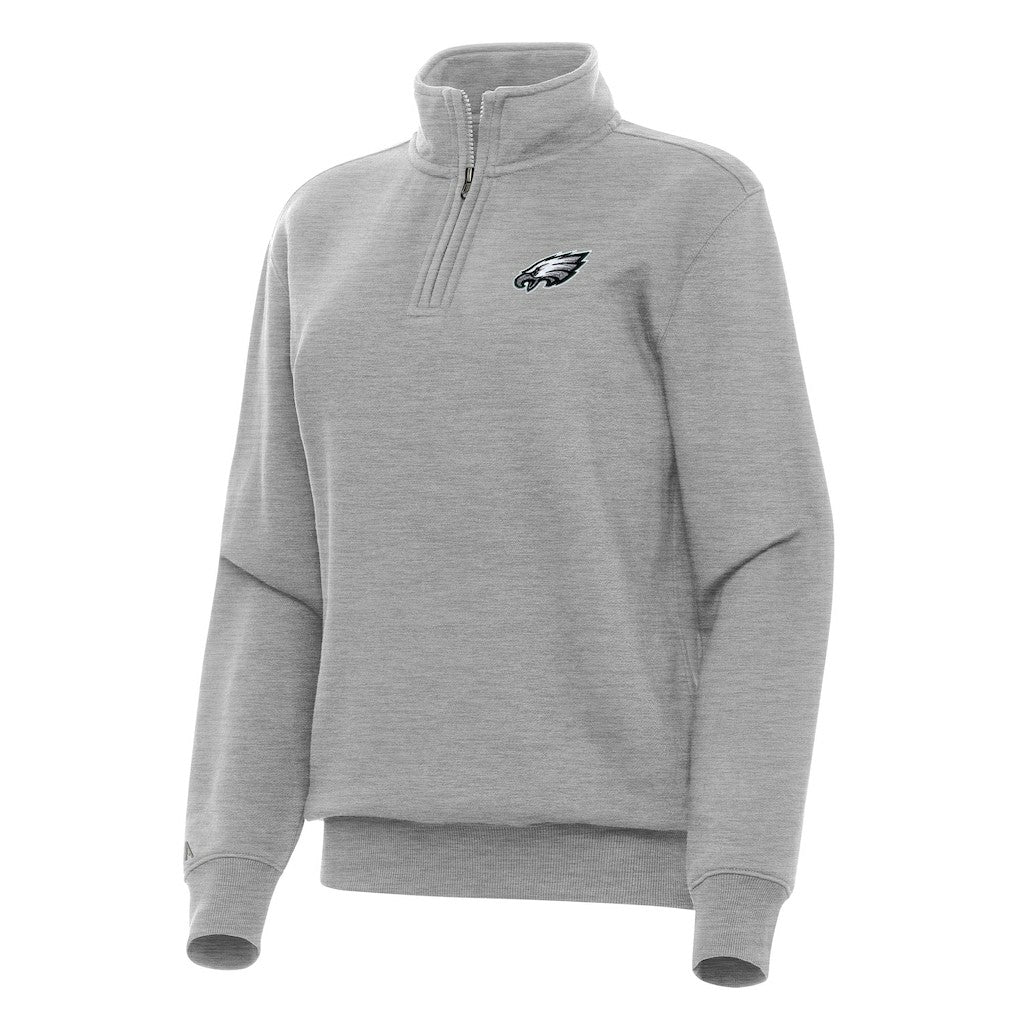 Philadelphia Eagles Antigua Women's Victory Quarter-Zip Top | NFL Near me