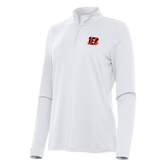 Cincinnati Bengals Antigua Women's Reprocess Quarter-Zip Top | NFL Near me