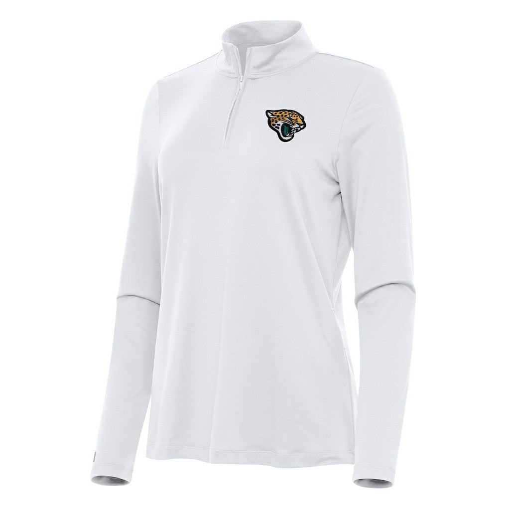 Jacksonville Jaguars Antigua Women's Reprocess Quarter-Zip Top | NFL Near me