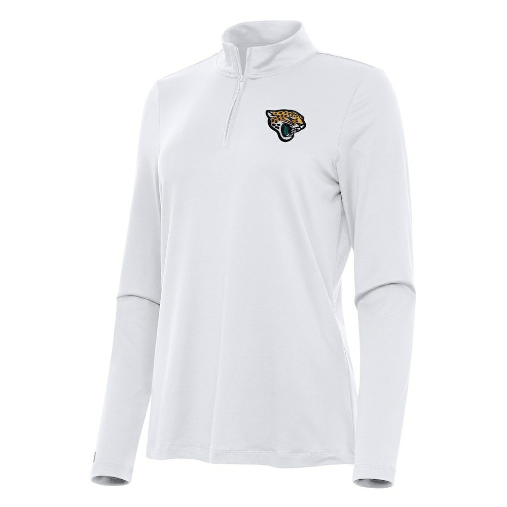 Jacksonville Jaguars Antigua Women's Reprocess Quarter-Zip Top | NFL Near me
