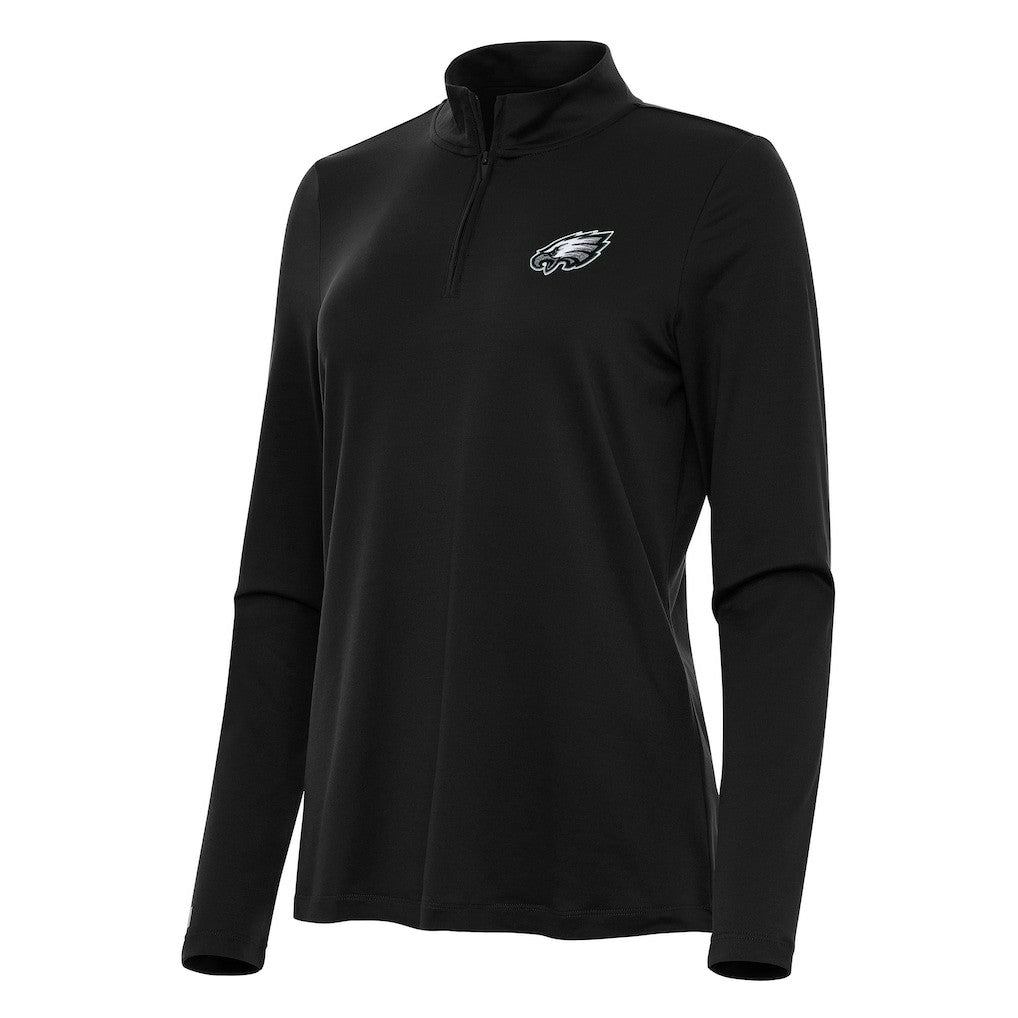 Philadelphia Eagles Antigua Women's Reprocess Quarter-Zip Top | NFL US
