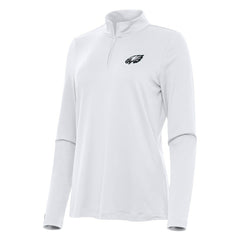Philadelphia Eagles Antigua Women's Reprocess Quarter-Zip Top | NFL Online