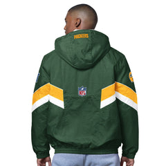 Green Bay Packers OVO x Starter Sideline Full-Snap Puffer Jacket | NFL New