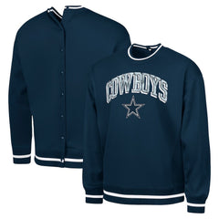 Dallas Cowboys G-III Sports by Carl Banks Adaptive Blocker Fleece Pullover Sweatshirt | NFL Hot