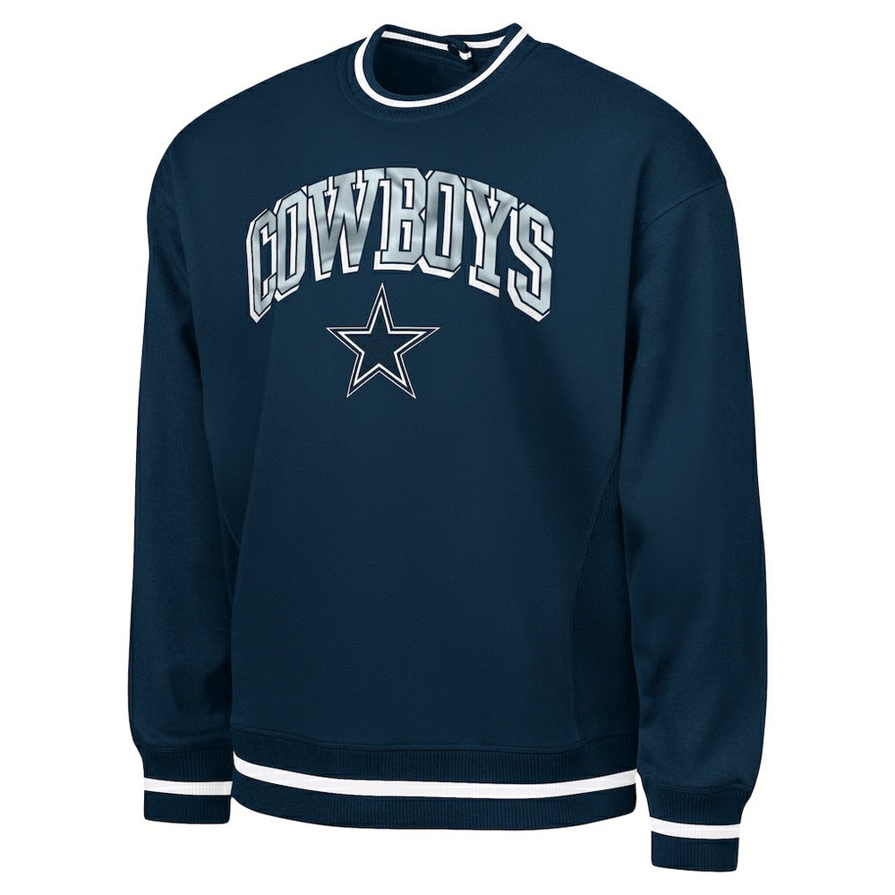 Dallas Cowboys G-III Sports by Carl Banks Adaptive Blocker Fleece Pullover Sweatshirt | NFL Hot