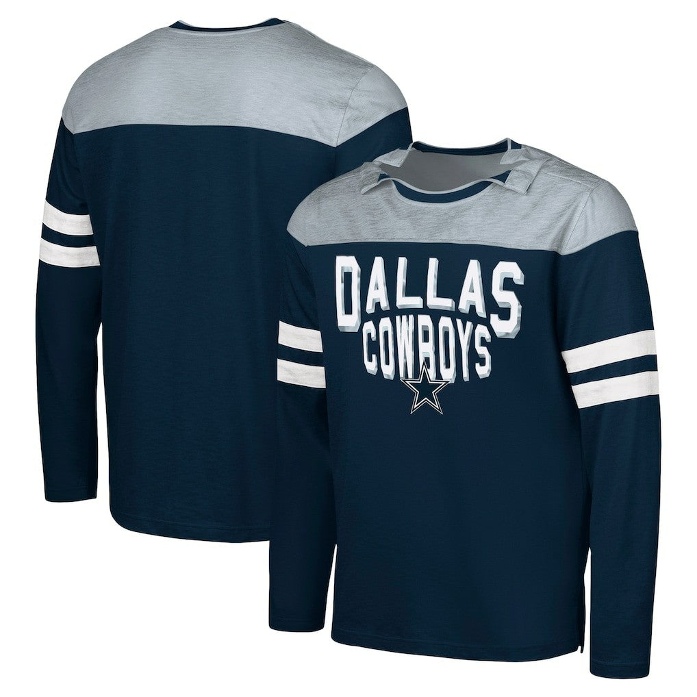 Dallas Cowboys G-III Sports by Carl Banks Adaptive Hail Mary Long Sleeve T-Shirt | NFL New