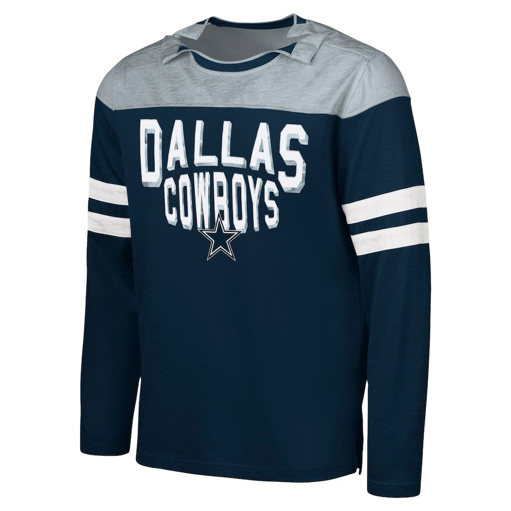Dallas Cowboys G-III Sports by Carl Banks Adaptive Hail Mary Long Sleeve T-Shirt | NFL New