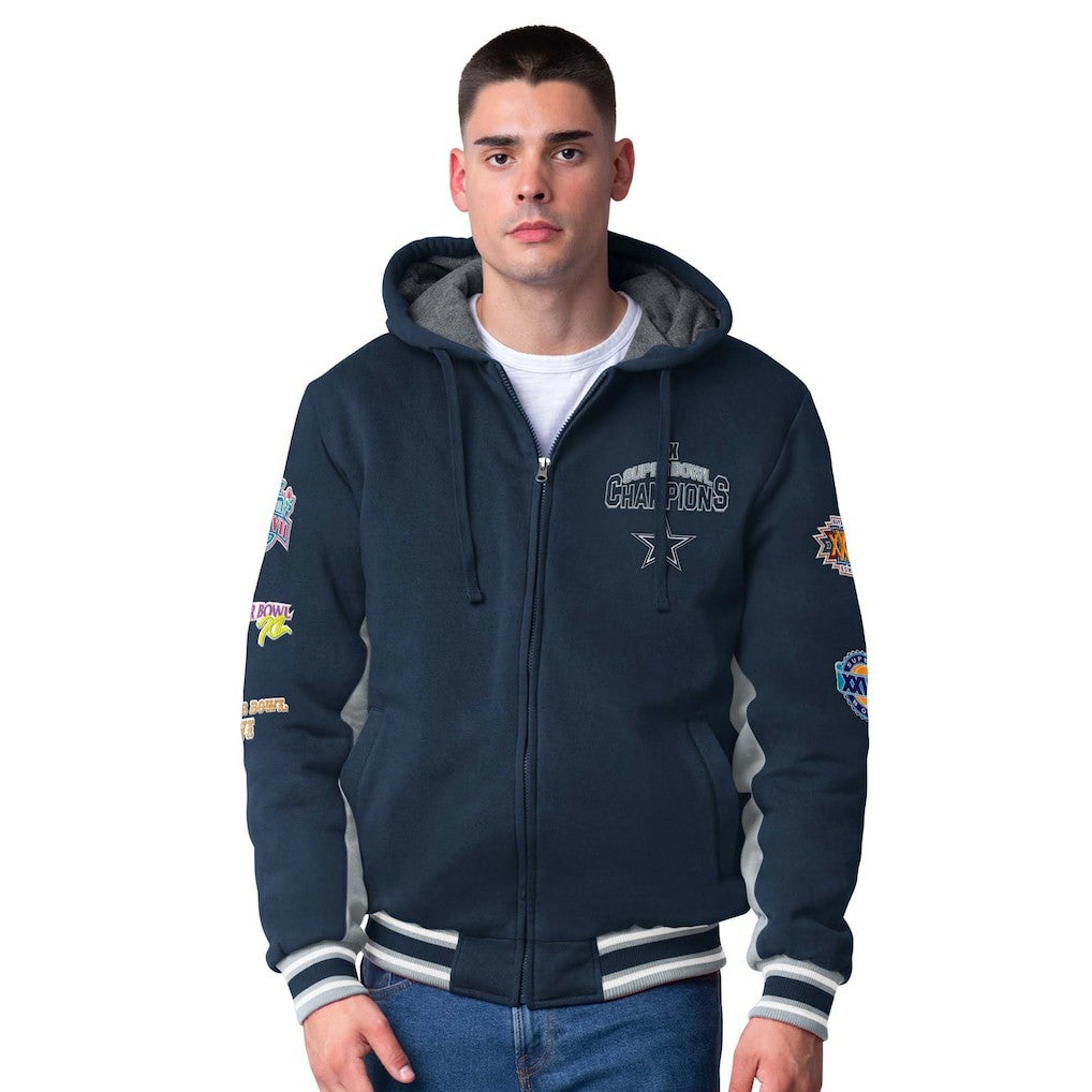 Dallas Cowboys G-III Sports by Carl Banks No Huddle Commemorative Full-Zip Hoodie Jacket | NFL Discount