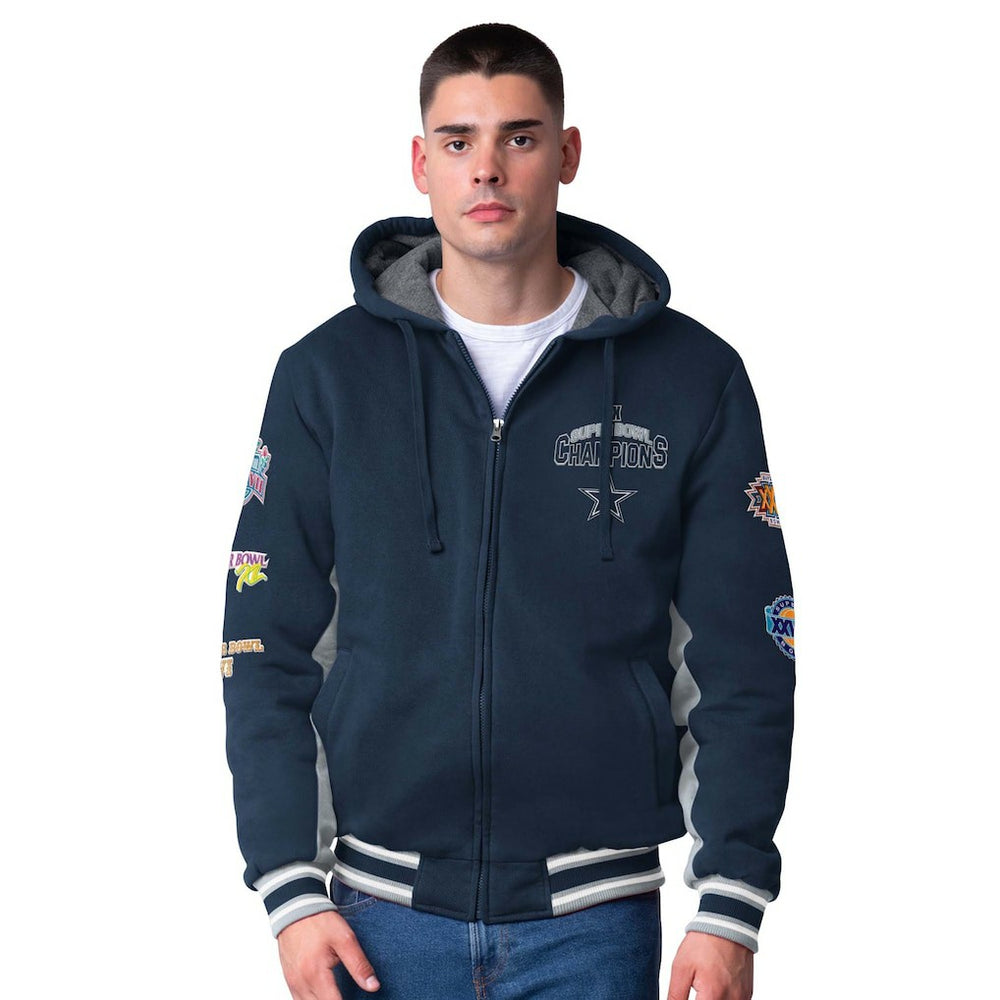 Dallas Cowboys G-III Sports by Carl Banks No Huddle Commemorative Full-Zip Hoodie Jacket | NFL Discount