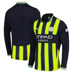 Manchester City 2024/25 Away Replica Long Sleeve Jersey