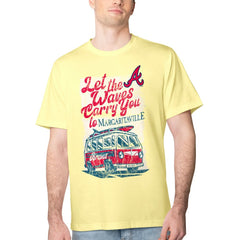 Atlanta Braves Margaritaville Bus Waves Graphic T-Shirt - MLB T-shirts