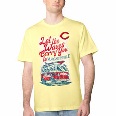 Cincinnati Reds Margaritaville Bus Waves Graphic T-Shirt - MLB T-shirts