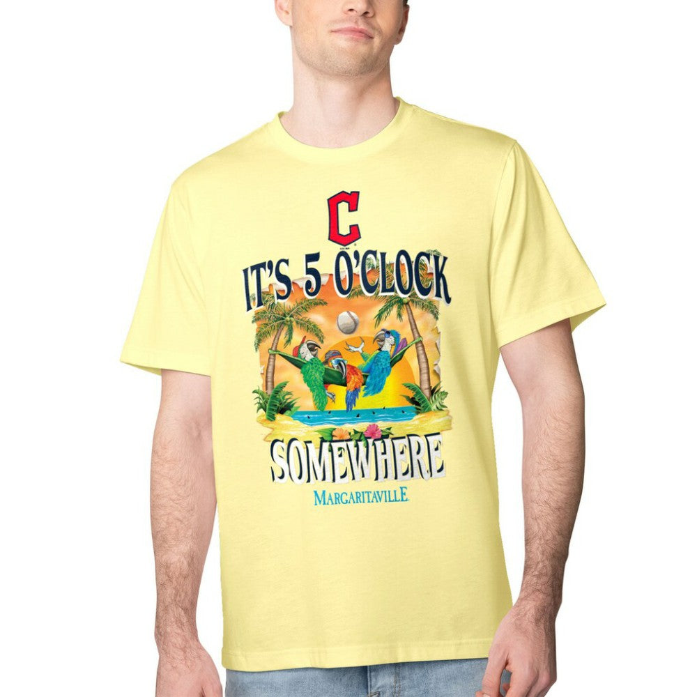 Cleveland Guardians Margaritaville Five O'Clock Graphic T-Shirt - MLB T-shirts