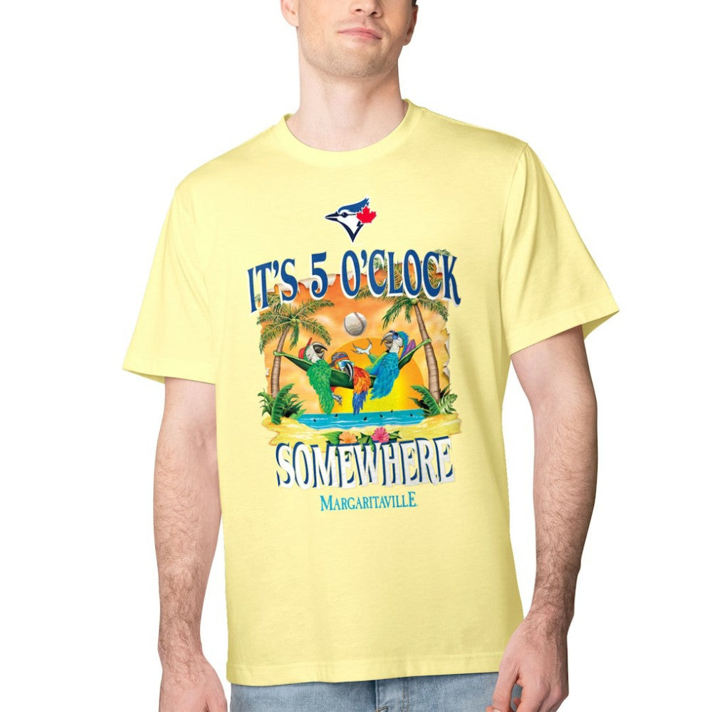 Toronto Blue Jays Margaritaville Five O'Clock Graphic T-Shirt - MLB T-shirts