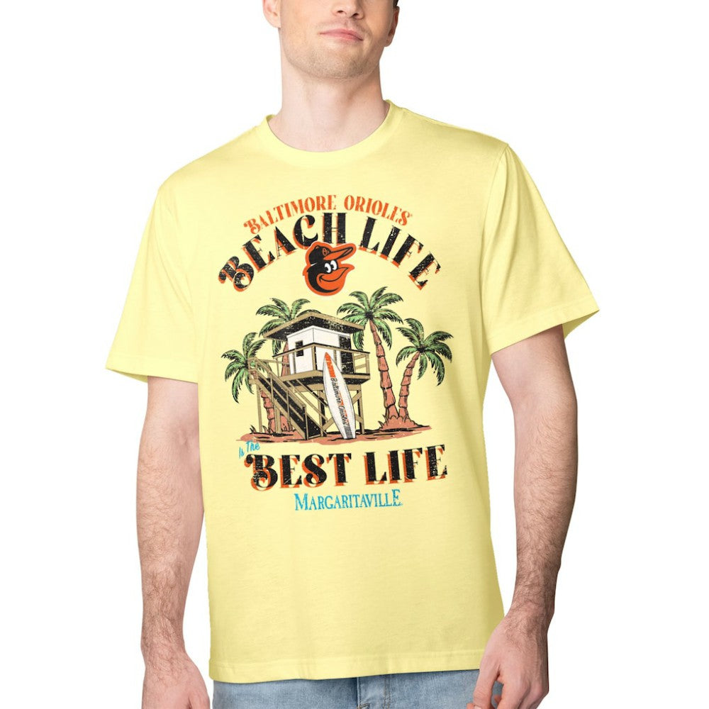 Baltimore Orioles Margaritaville Beach Hut Graphic T-Shirt - MLB T-shirts
