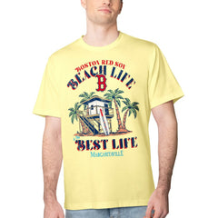 Boston Red Sox Margaritaville Beach Hut Graphic T-Shirt - MLB T-shirts