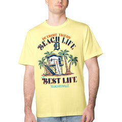 Detroit Tigers Margaritaville Beach Hut Graphic T-Shirt - MLB T-shirts