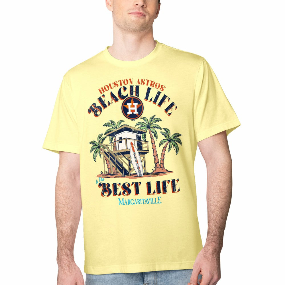 Houston Astros Margaritaville Beach Hut Graphic T-Shirt - MLB T-shirts