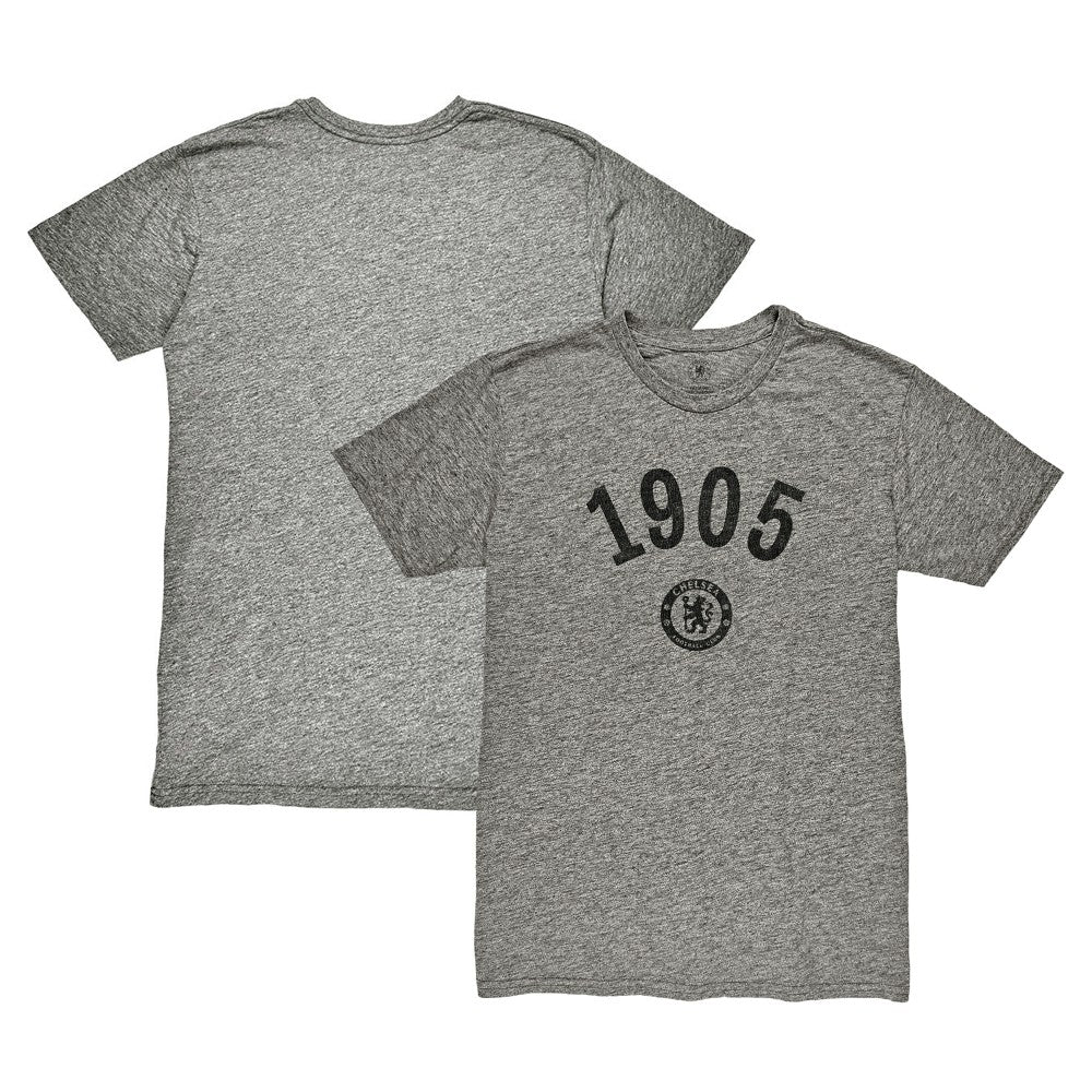 Chelsea 1863FC Established Year Vintage Tri-Blend T-Shirt