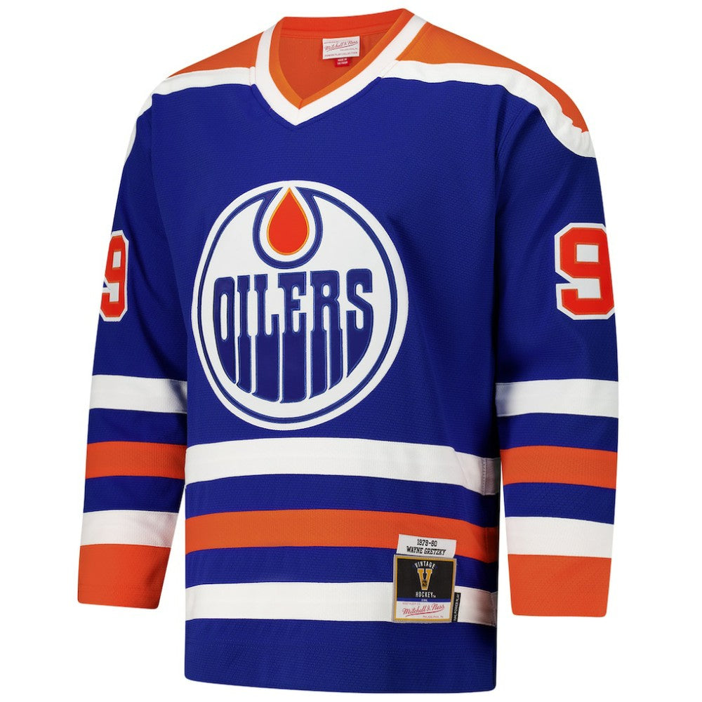 Wayne Gretzky Edmonton Oilers 1979-80 Power Play Jersey -  NHL Jerseys