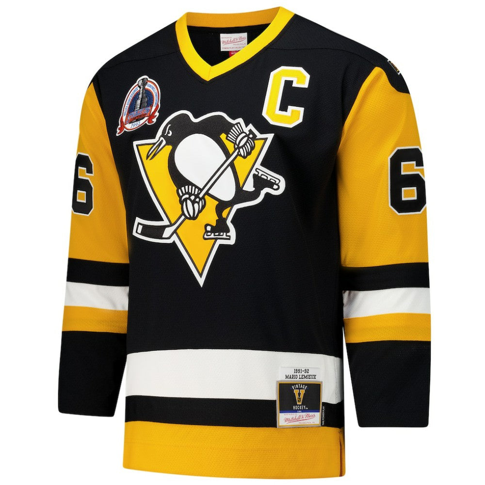 Mario Lemieux Pittsburgh Penguins 1991-92 Power Play Jersey -  NHL Jerseys